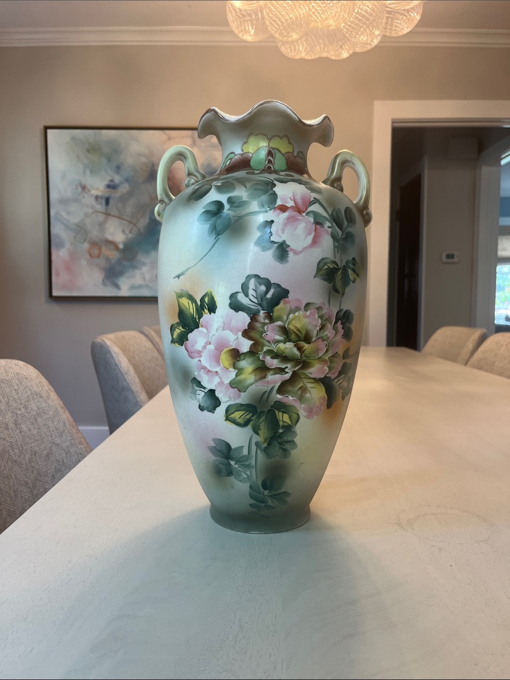 Nippon Antique Hand-Painted Vase 16/5031